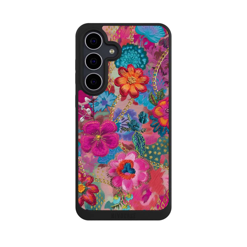 Galaxy S25 FE NIVOpure Patchwork Blumen Mit KI