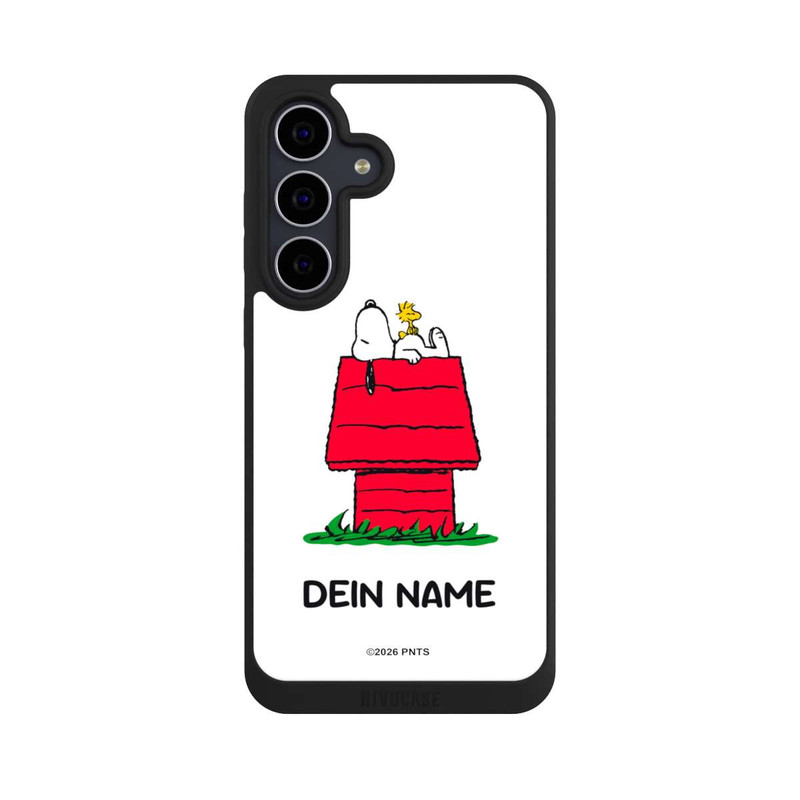 Galaxy S25 FE NIVOpure Snoopy and Woodstock Classic Personalisierbar