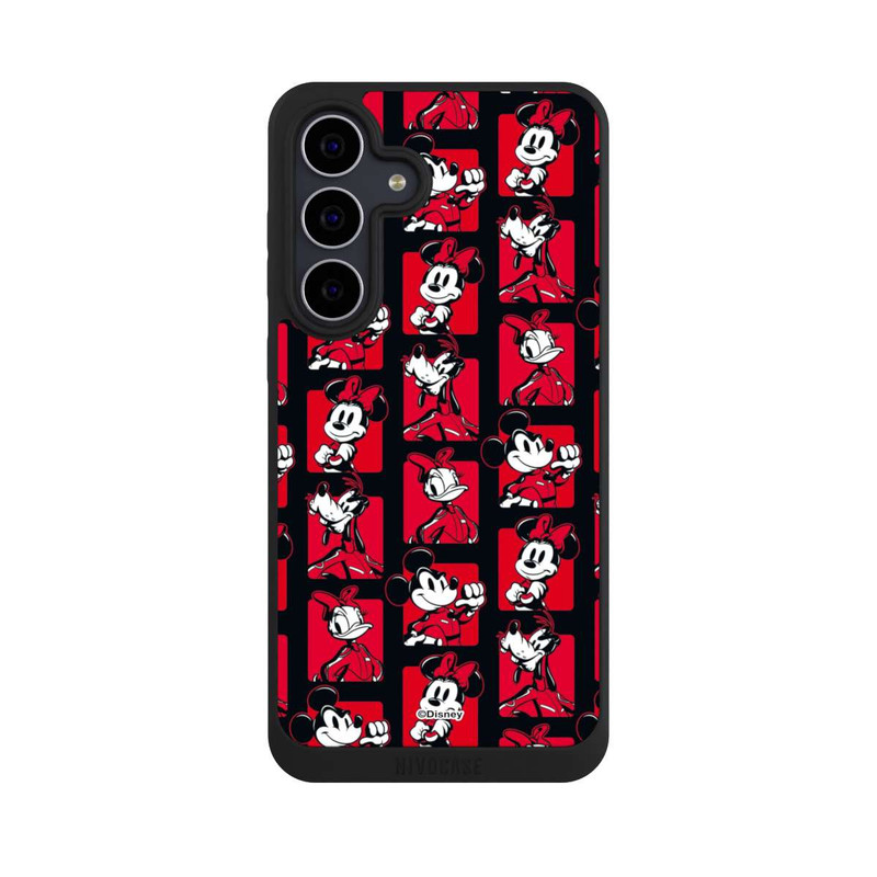 Galaxy S25 FE NIVOpure Micky Maus Racing Muster Rot