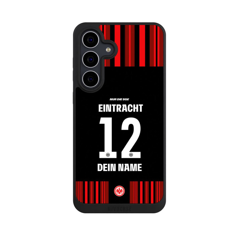 Galaxy S25 FE NIVOpure Eintracht Frankfurt Trikot Personalisierbar 26-27