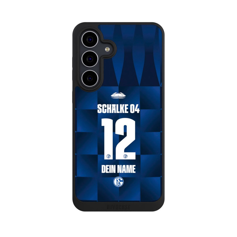 Galaxy S25 FE NIVOpure Schalke 04 Trikot Personalisierbar 26-27