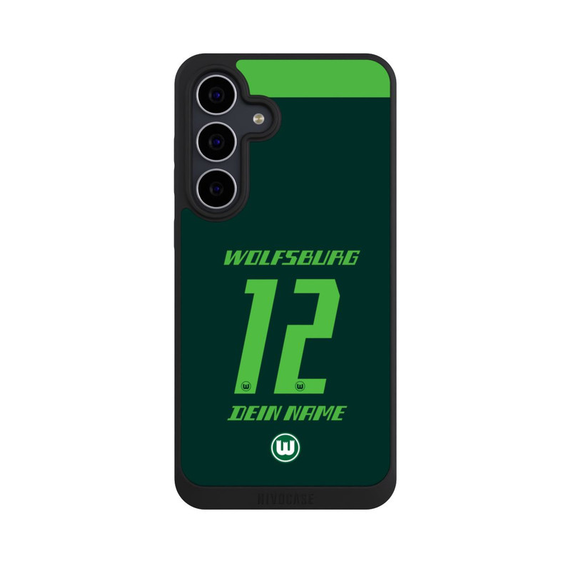 Galaxy S25 FE NIVOpure VfL Wolfsburg Trikot Personalisierbar 26/27