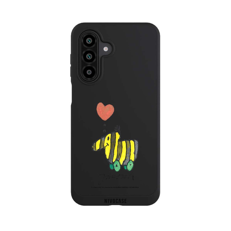 Galaxy A17 5G NIVOpure Tigerente Herz transparent