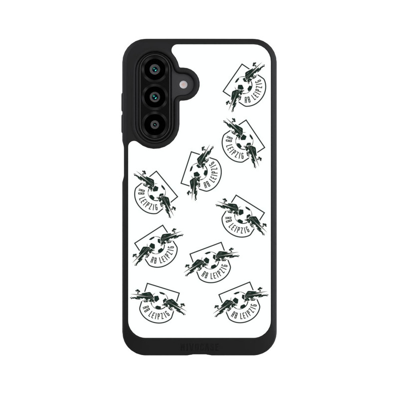 Galaxy A17 5G NIVOpure Logos RB Leipzig Weiß auf Schwarz