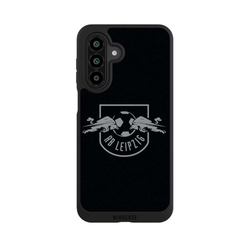 Samsung Galaxy A17 5G NIVOpure Graues RB Leipzig Logo auf Schwarz