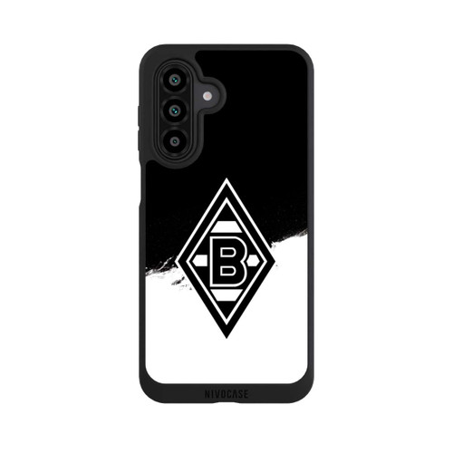 Samsung Galaxy A17 5G NIVOpure Borussia Scratch Schwarz-Weiss
