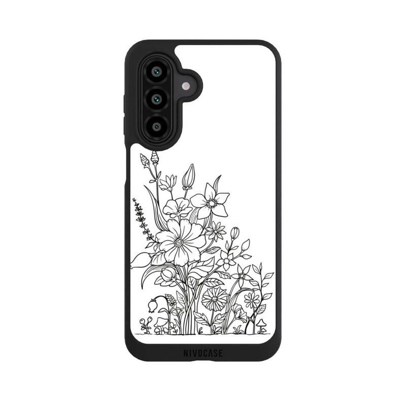 Galaxy A17 5G NIVOpure Fleurs Dessin au trait