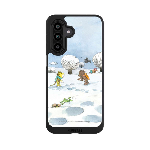 Samsung Galaxy A17 5G NIVOpure Kleiner Bär und kleiner Tiger im Schnee