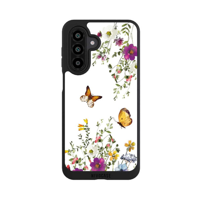 Galaxy A17 5G NIVOpure Papillons et fleurs colorées