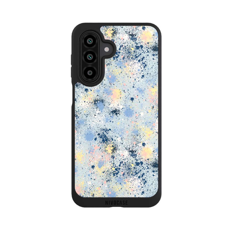 Galaxy A17 5G NIVOpure Ink Dripping Dust Texture Blue