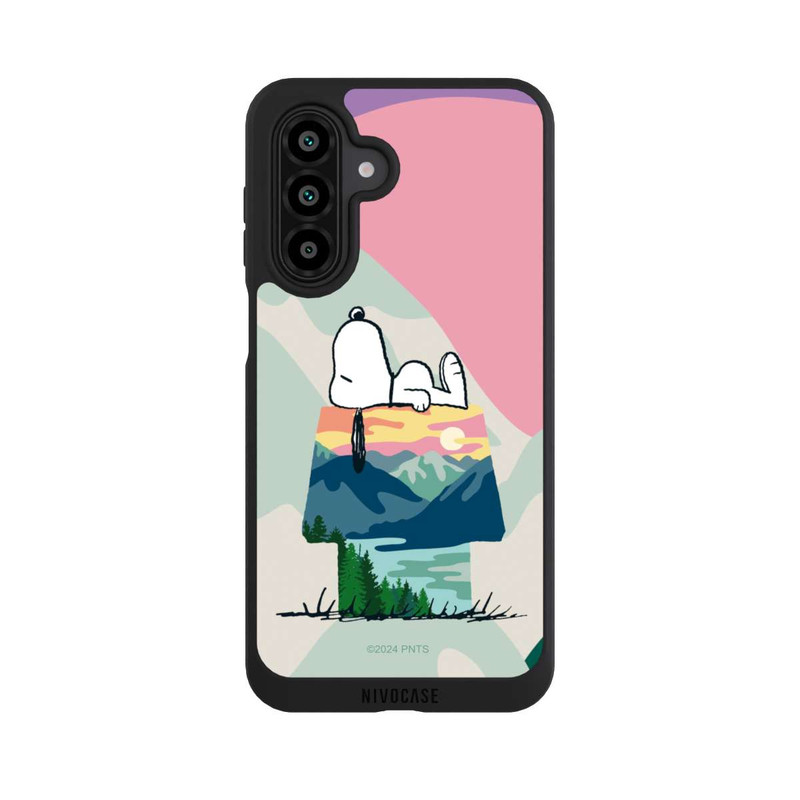 Galaxy A17 5G NIVOpure Snoopy à l'extérieur