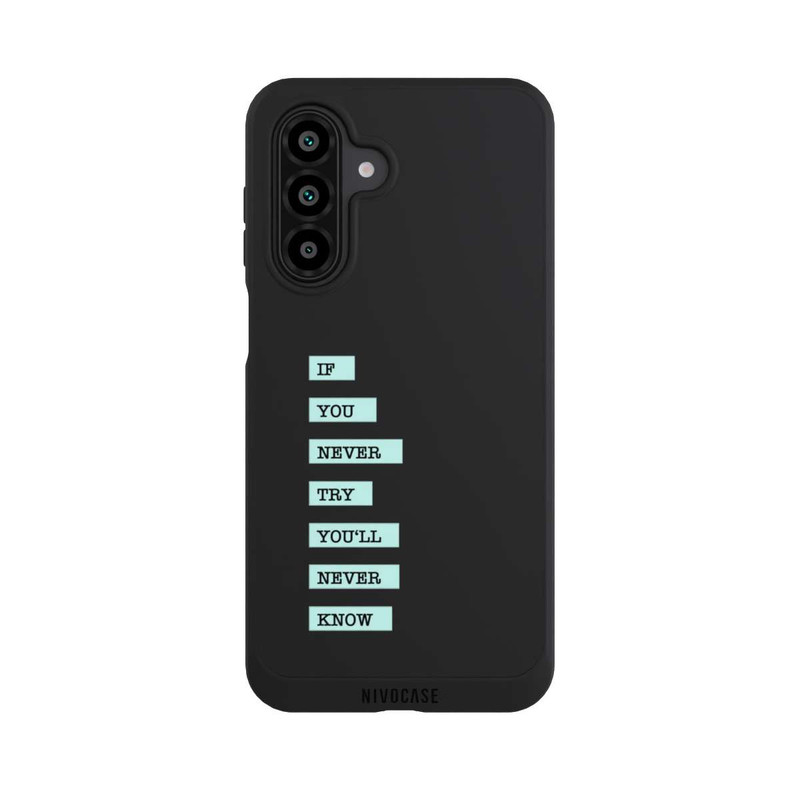 Galaxy A17 5G NIVOpure If You Try Green Transparent