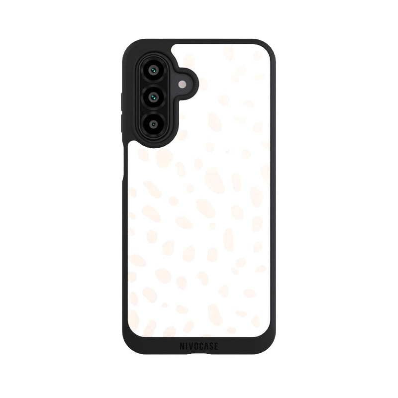 Galaxy A17 5G NIVOpure Motif Tigre Beige Blanc