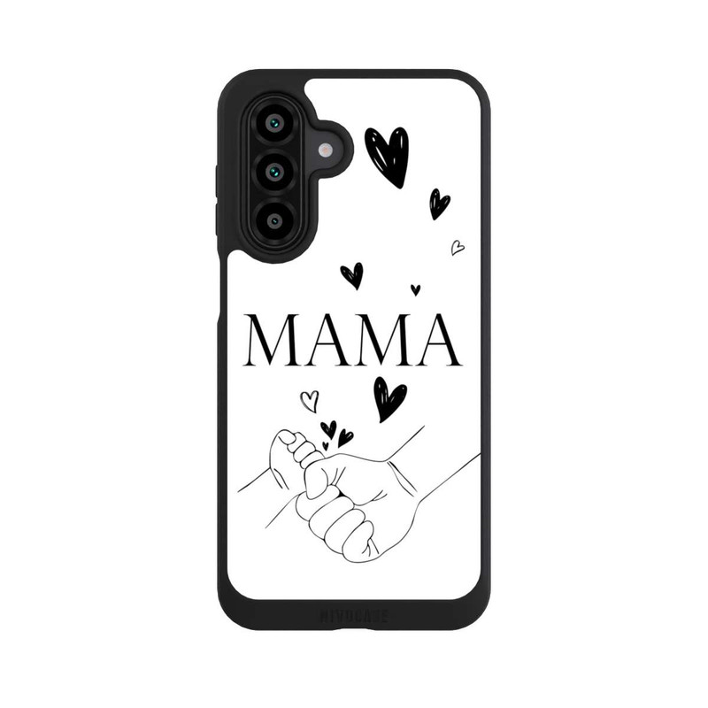 Galaxy A17 5G NIVOpure Mothers Day Line Art Hands Black and White