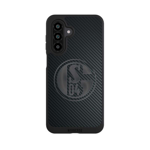 Samsung Galaxy A17 5G NIVOpure Schalke 04 Carbon Look