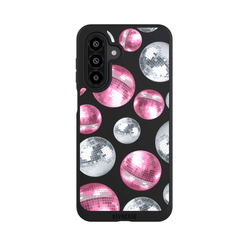 Galaxy A17 5G NIVOpure Discokugel Show Pink Transparent