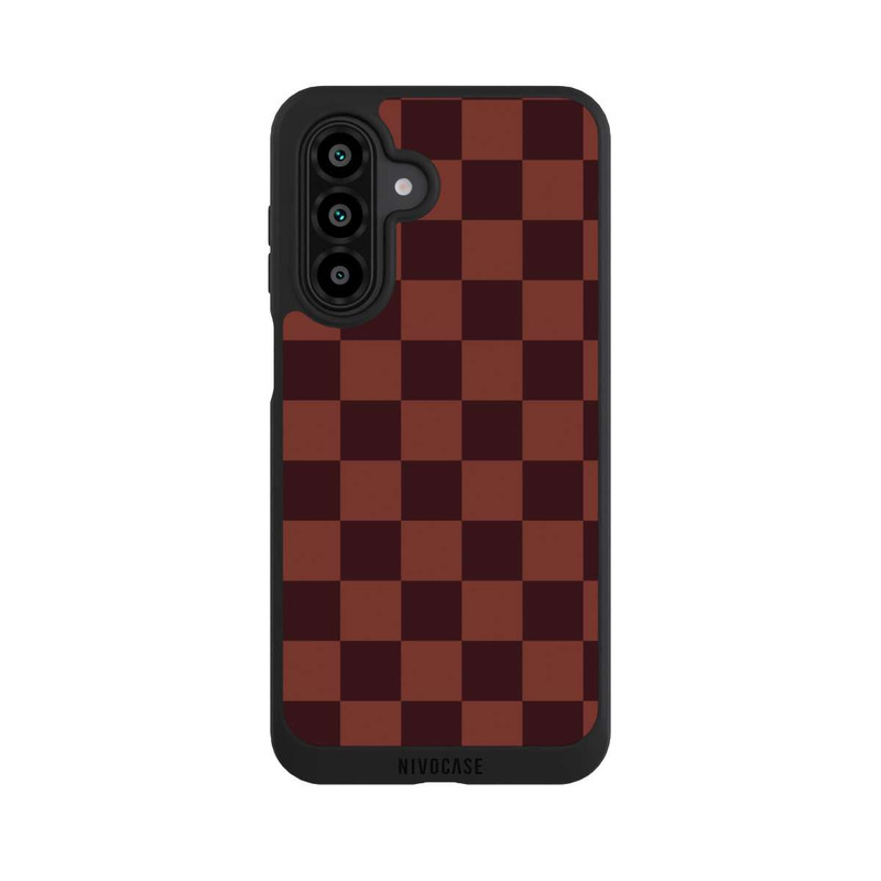 Galaxy A17 5G NIVOpure Checked Pattern Red
