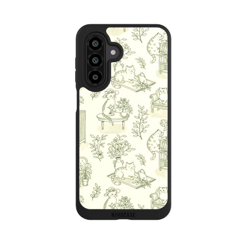 Samsung Galaxy A17 5G NIVOpure Chonky Cats Toile de Jouy