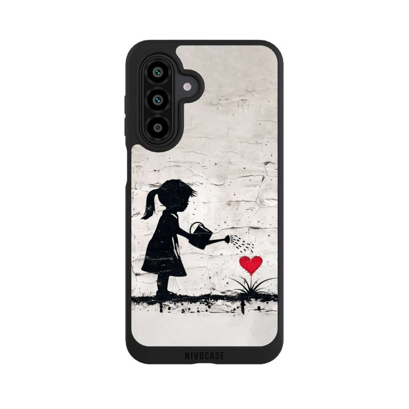 Galaxy A17 5G NIVOpure Girl Watering Bunch of Flowers 