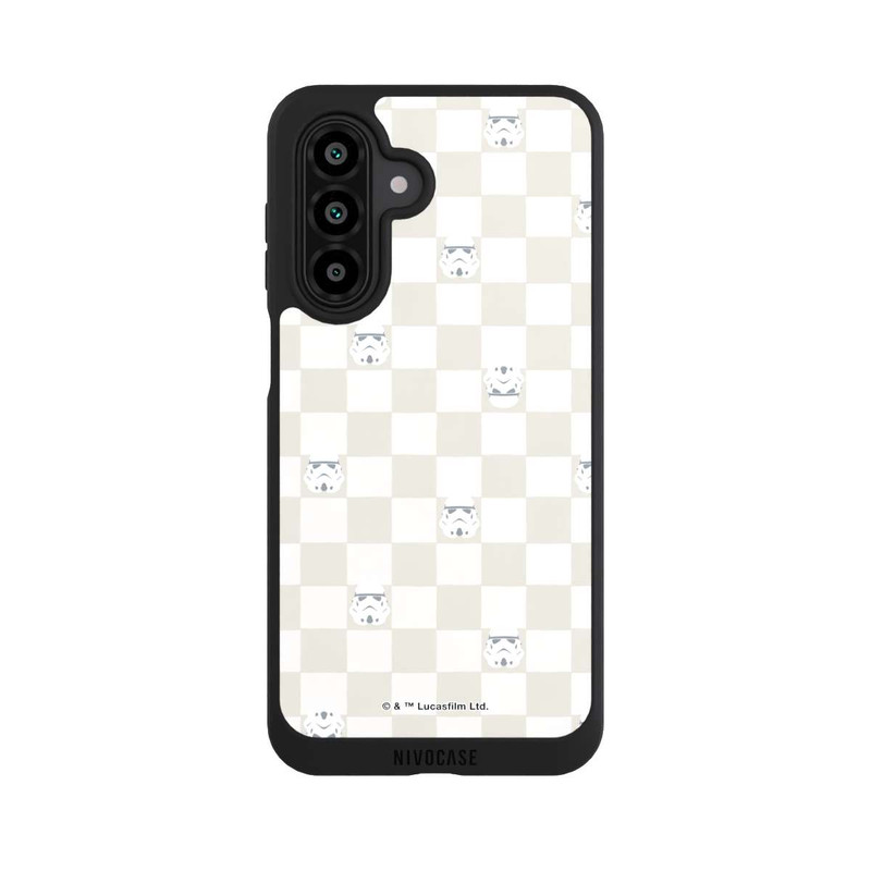 Galaxy A17 5G NIVOpure Stormtrooper Checked Pattern Beige
