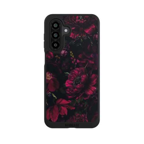 Samsung Galaxy A17 5G NIVOpure Dunkle Rote Blumen Liebe