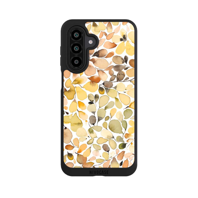 Galaxy A17 5G NIVOpure Eucalyptus Watercolor Leaves Brown Autumn