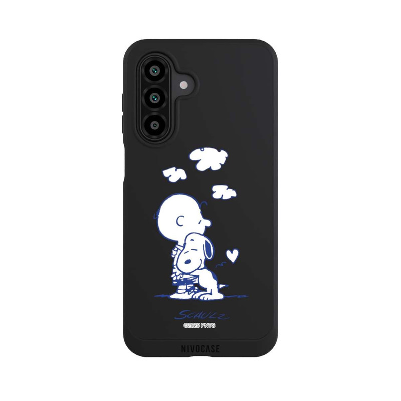 Galaxy A17 5G NIVOpure Peanuts Charlie Brown Snoopy Hug Transparent