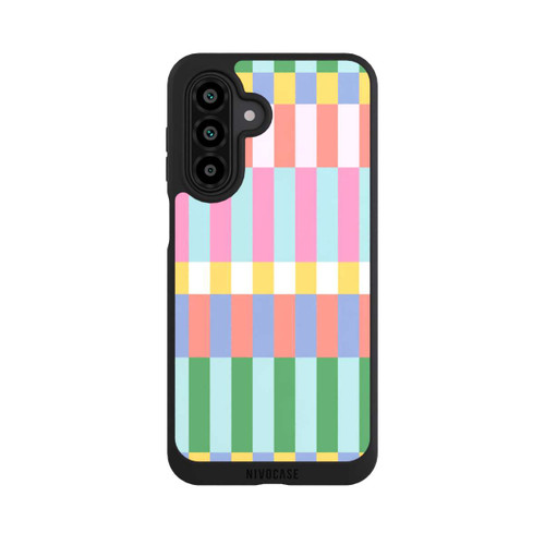 Samsung Galaxy A17 5G NIVOpure Checked Theme Pastel