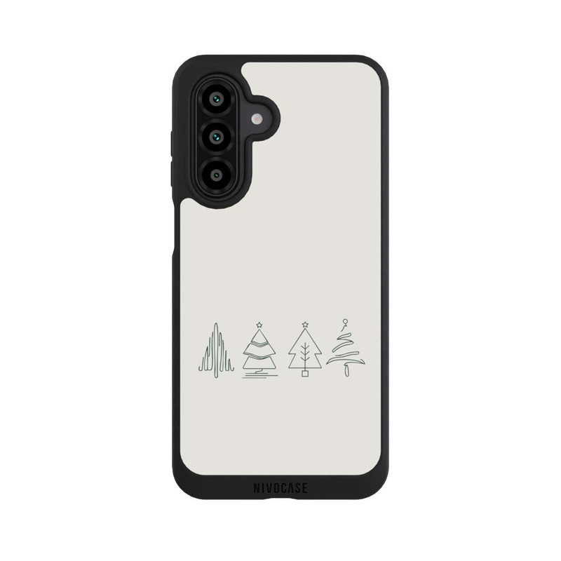 Galaxy A17 5G NIVOpure Arbres de Noël Line Art Minimaliste