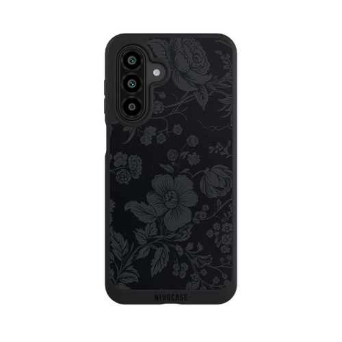 Samsung Galaxy A17 5G NIVOpure Dunkle Blumen Vintageoptik