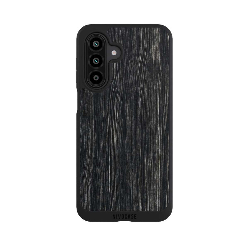 Galaxy A17 5G NIVOpure Dunkle Holzstruktur