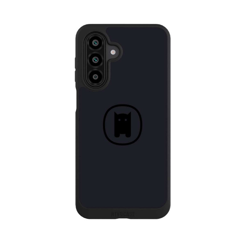 Galaxy A17 5G NIVOpure Nivocase Logo Large Black Gray