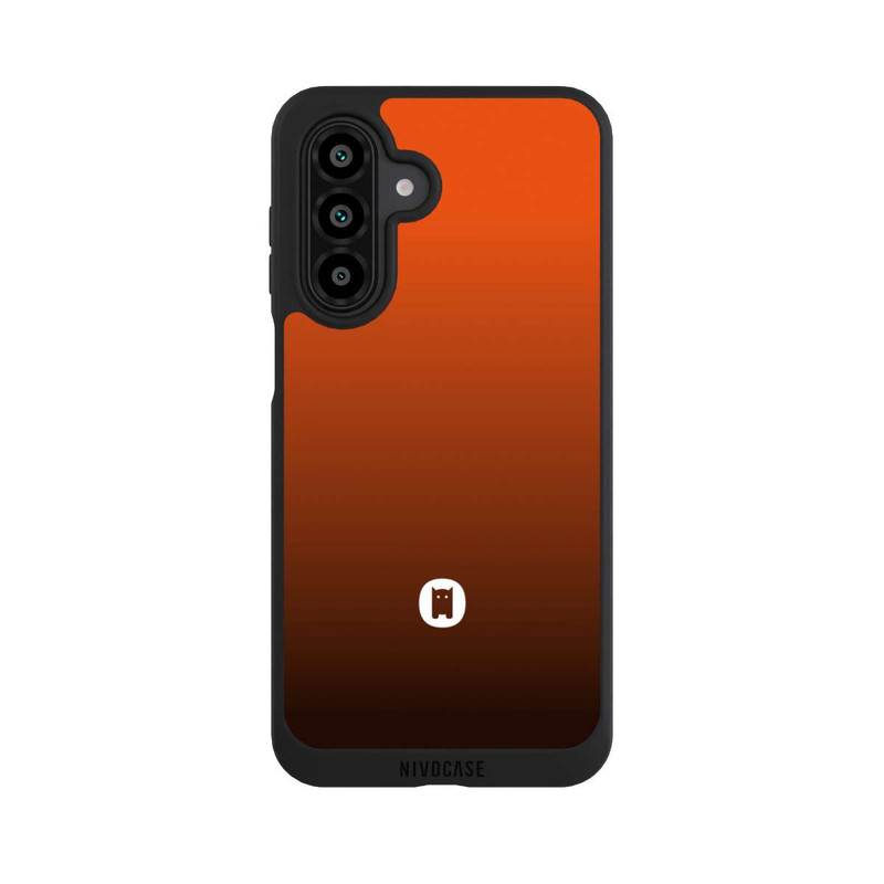 Galaxy A17 5G NIVOpure Nivocase Gradient Orange Black