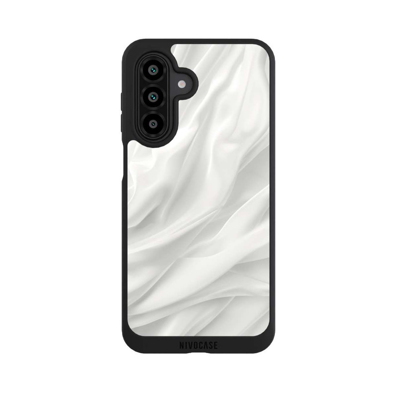 Galaxy A17 5G NIVOpure White Satin Smooth Texture With AI