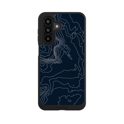 Samsung Galaxy A17 5G NIVOpure Lignes de Contour de Montagne Sombres
