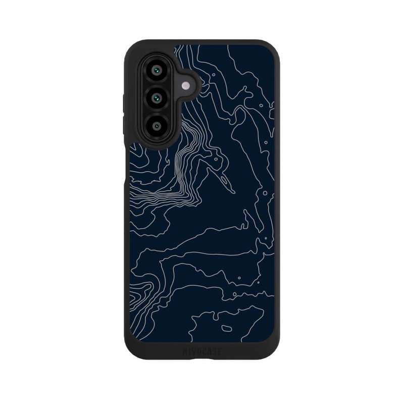 Galaxy A17 5G NIVOpure Lignes de Contour de Montagne Sombres