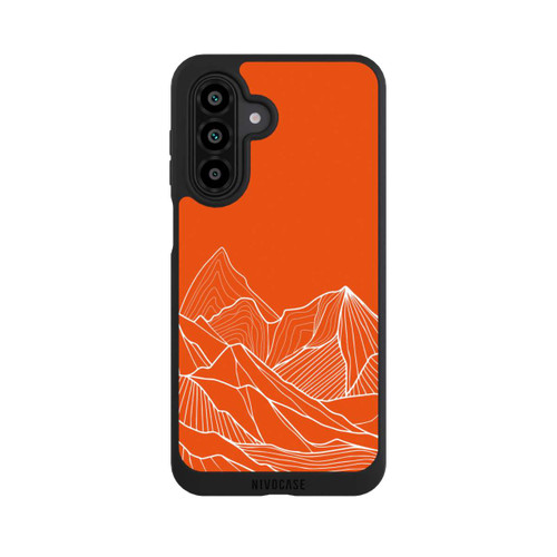 Samsung Galaxy A17 5G NIVOpure Höhenlinien Berg Orange