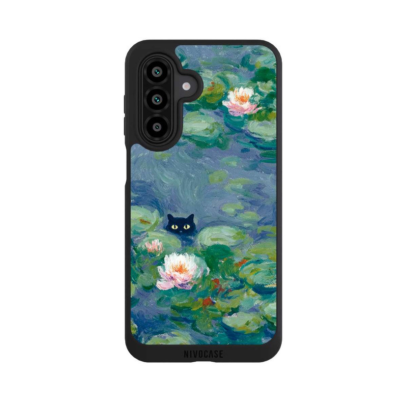 Galaxy A17 5G NIVOpure Katze im Teich Gemälde
