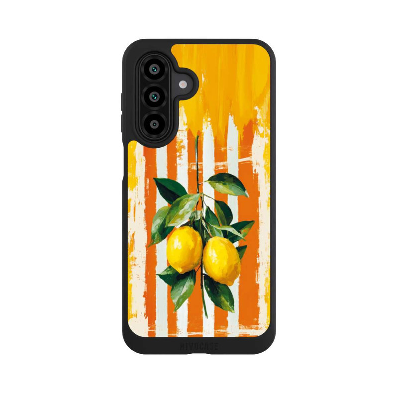 Galaxy A17 5G NIVOpure Summer Lemons on Stripes with AI