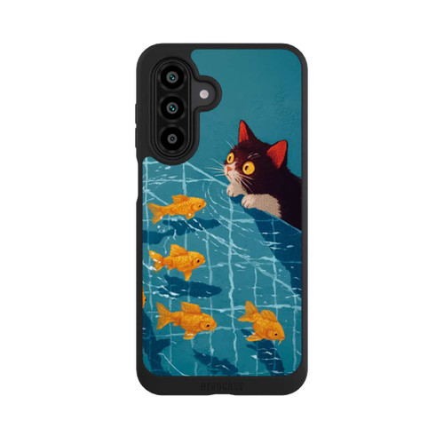 Samsung Galaxy A17 5G NIVOpure Die Katze im Pool mit KI