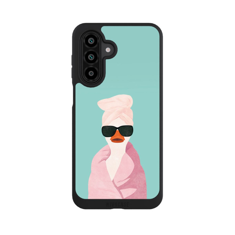 Galaxy A17 5G NIVOpure Turquoise Duck Wearing a Turban with AI