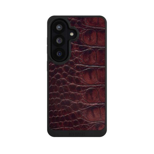 Samsung Galaxy S26 NIVOpure Cuir de Crocodile
