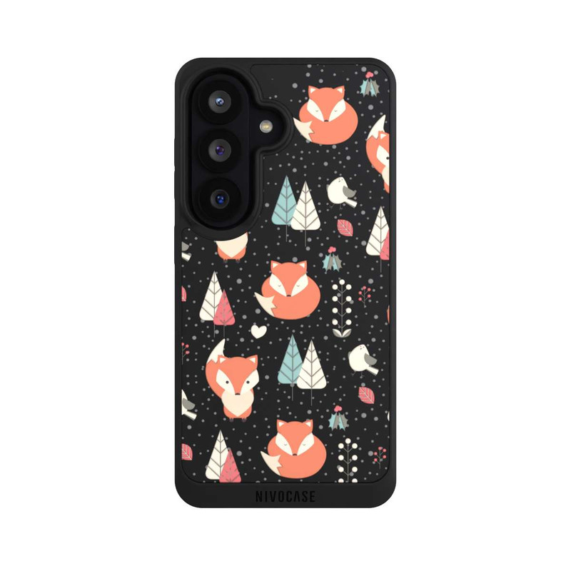 Galaxy S26 NIVOpure Fox Pattern transparent
