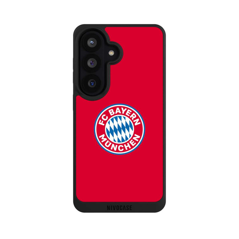 Galaxy S26 NIVOpure FCB Logo auf Rot