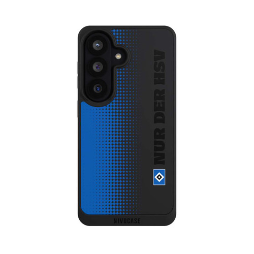 Samsung Galaxy S26 NIVOpure Nur der HSV - Rautenraster Blau - ohne Hintergrund