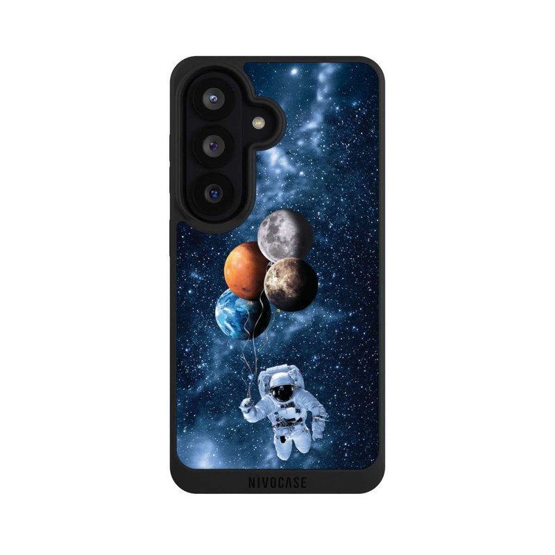 Galaxy S26 NIVOpure Astronaute avec des Planètes