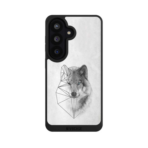 Samsung Galaxy S26 NIVOpure Polygonaler Wolf