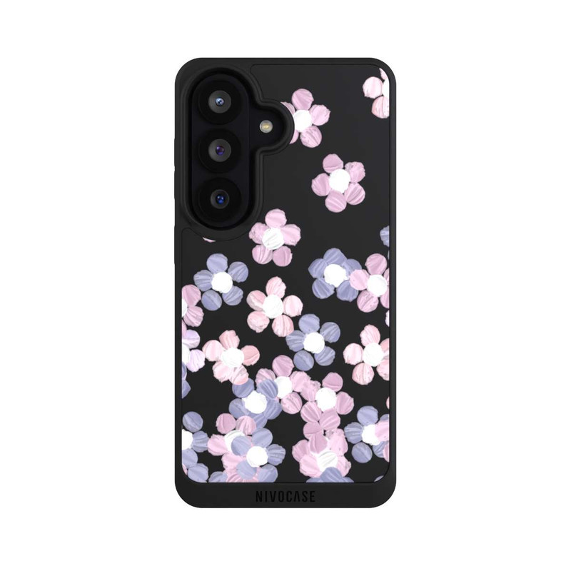 Galaxy S26 NIVOpure Fleurs simples transparentes