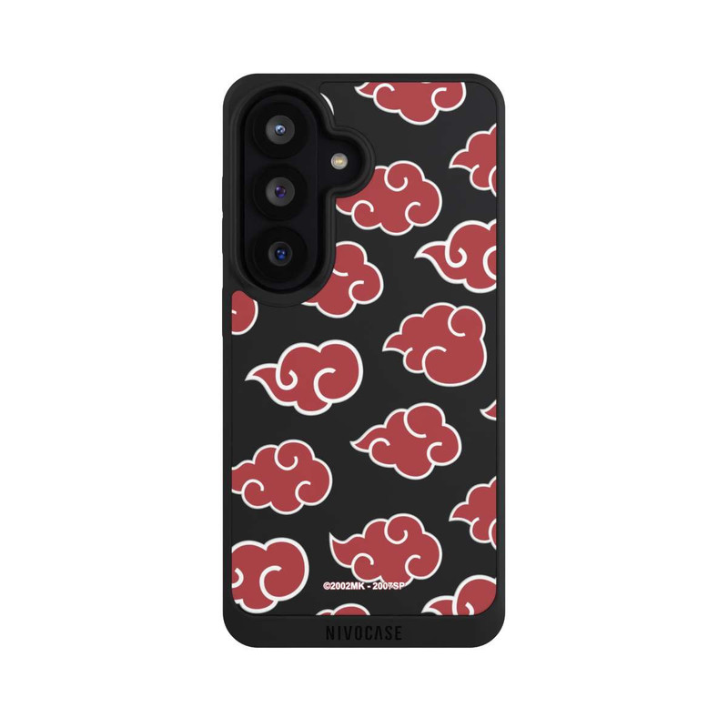 Galaxy S26 NIVOpure Akatsuki Pattern Transparent