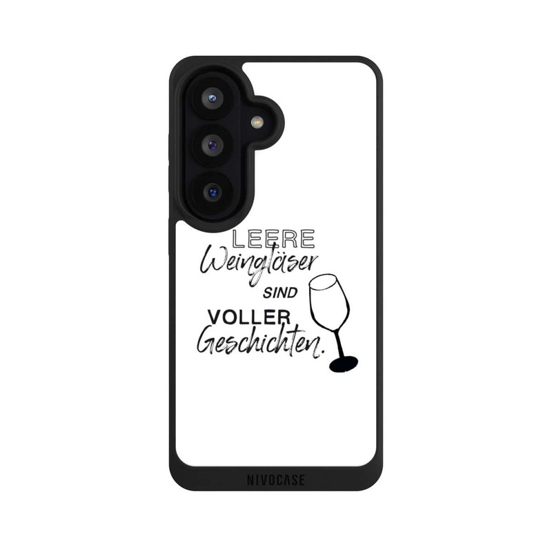Galaxy S26 NIVOpure Leere Weingläser